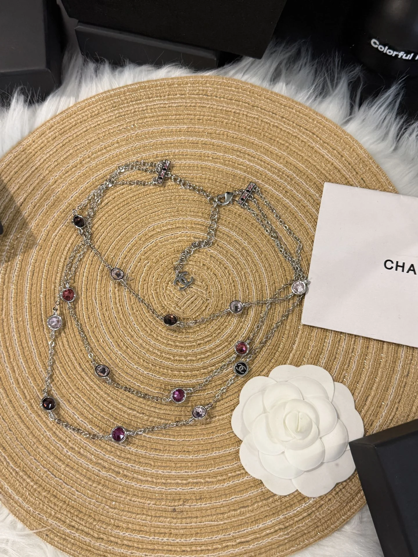 CHANEL Necklaces Diamond Enamel I0202609070016 - Image 2