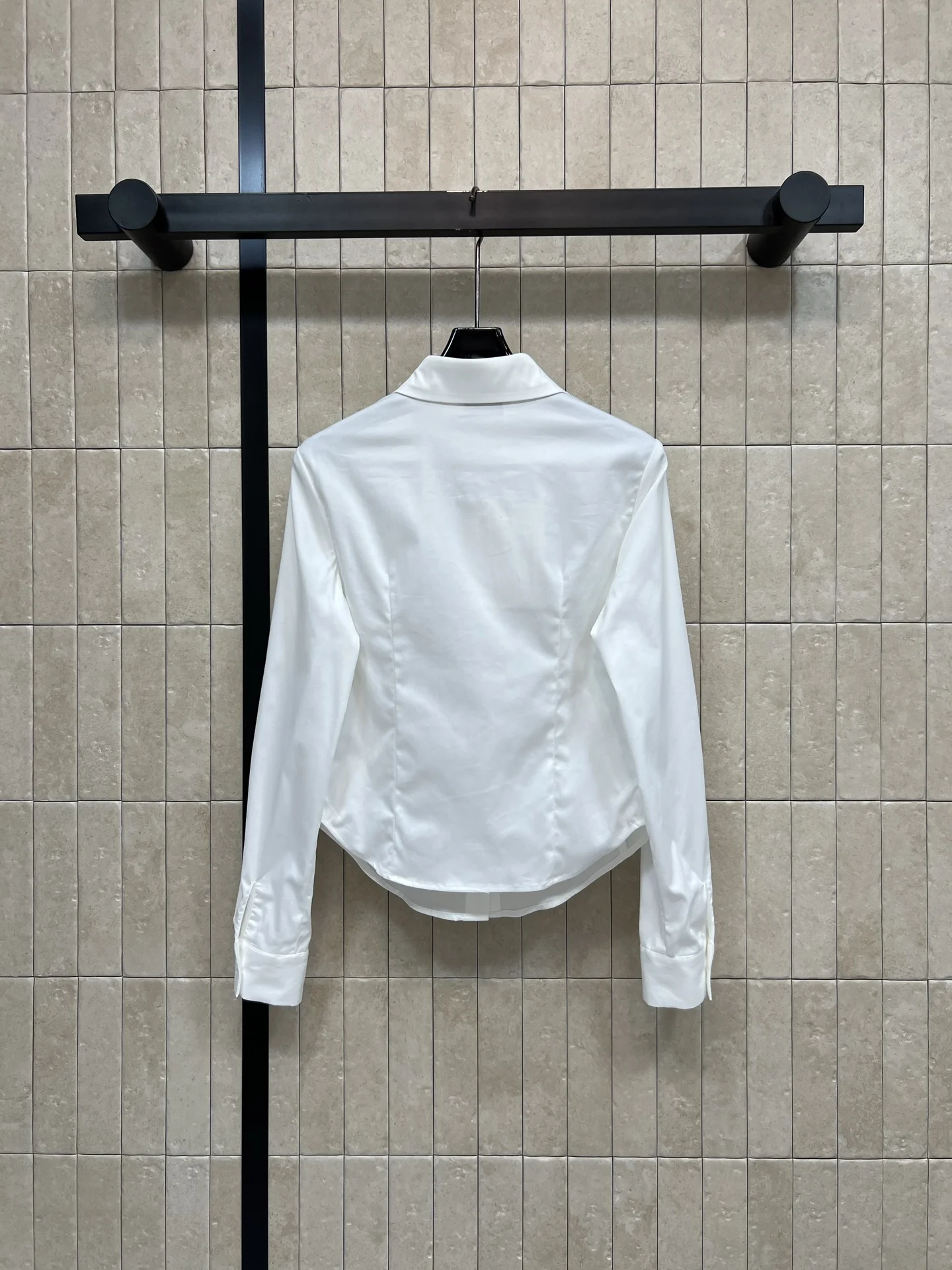 CHANEL Shirts Cotton Blend White-Black S-M-L B55202609061614 - Image 7
