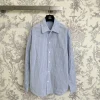 CHANEL Shirts Cotton Blue-White S-L C25202609062766