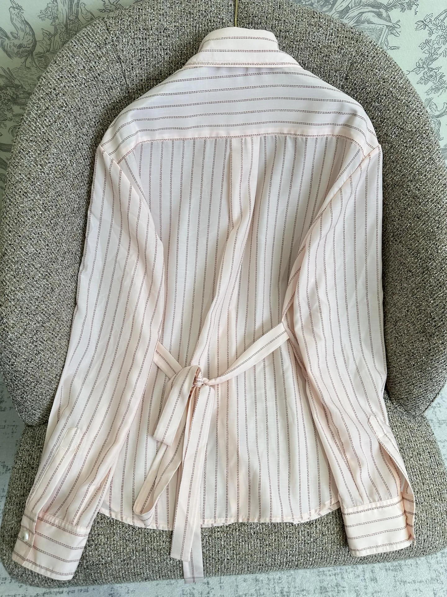 CHANEL Shirts Pink-Gray S-M-L C25202609062765 - Image 10