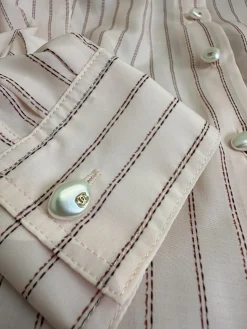 Alternative view of CHANEL Shirts Pink-Gray S-M-L C25202609062765
