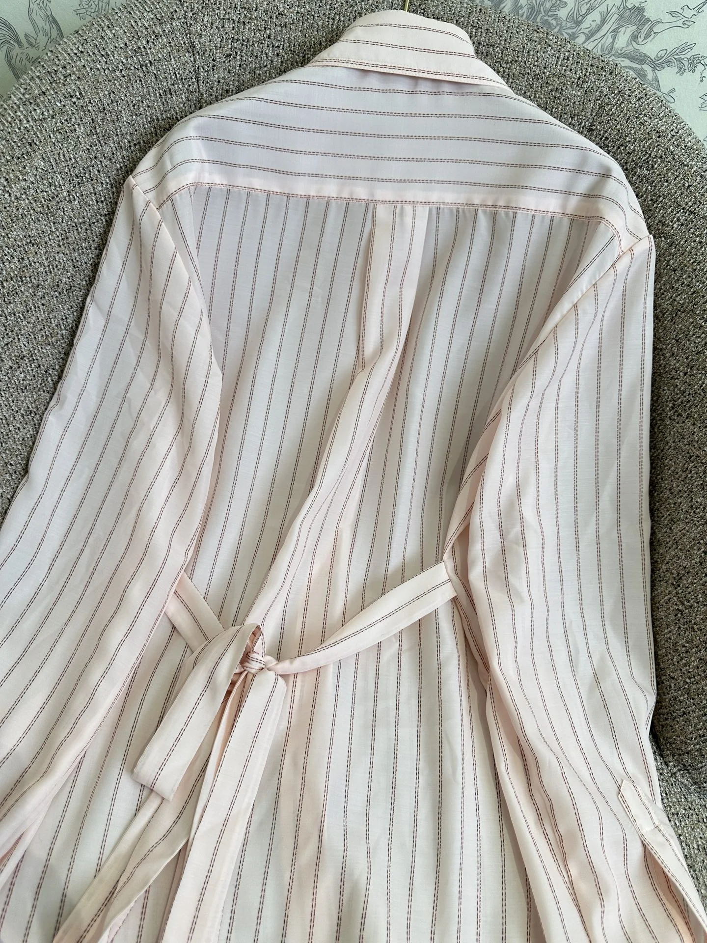 CHANEL Shirts Pink-Gray S-M-L C25202609062765 - Image 5