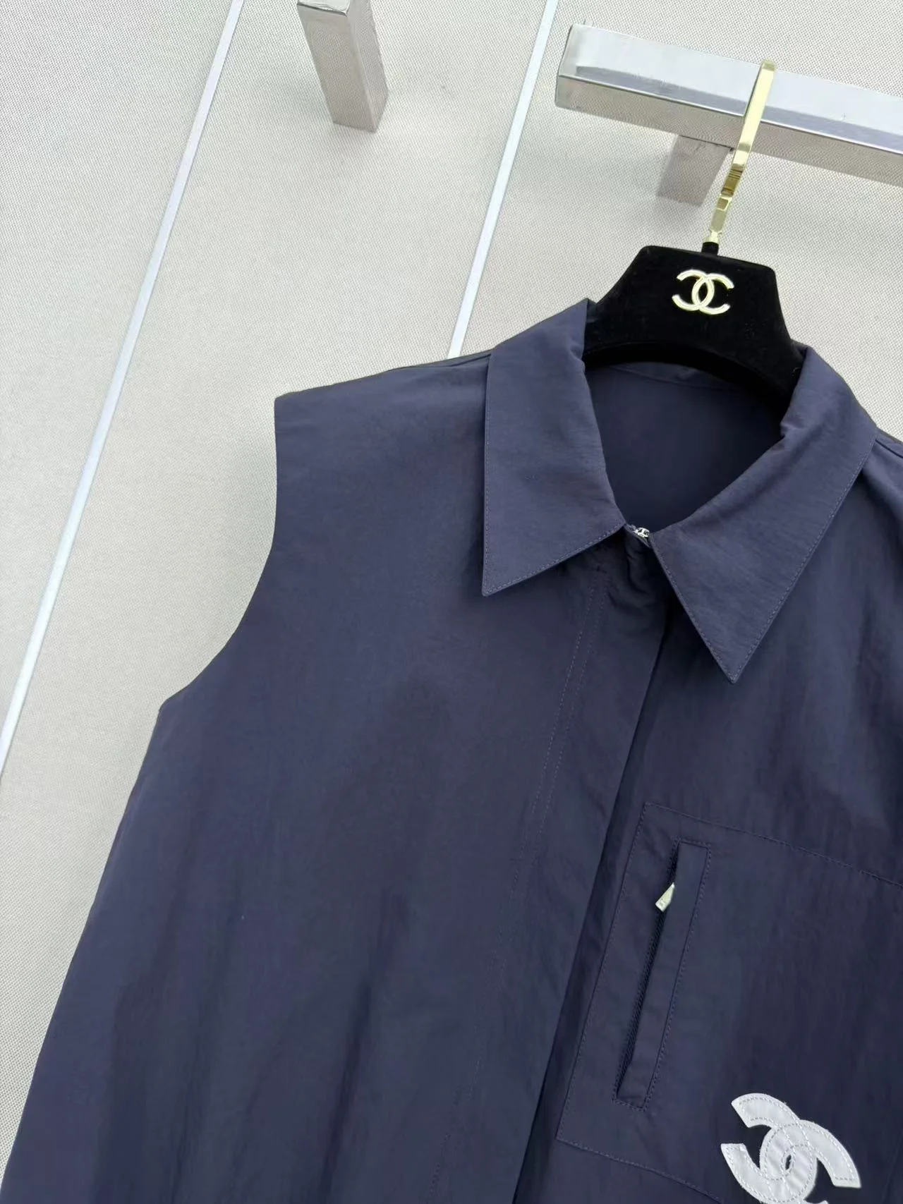 CHANEL Skirts Navy-White S-L C45202609061129 - Image 7