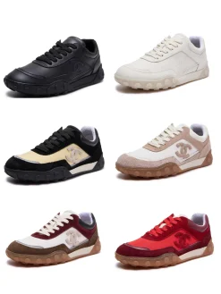 Alternative view of CHANEL Sneakers Leather Black-Beige EU35-41 B60202609110565