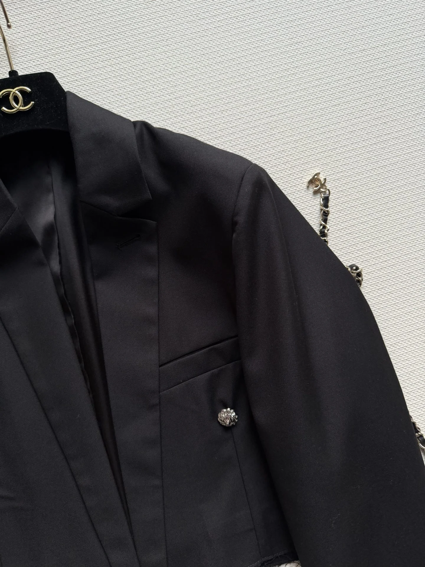 CHANEL Suits Polyester Black S-L D65202609062336 - Image 8