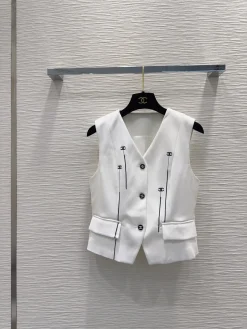 Alternative view of CHANEL Suits White-Black S-M-L D15202609060842