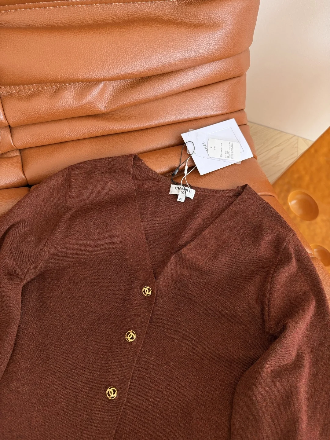 CHANEL Sweaters Beige-Brown-Teal S-L B15202609061732 - Image 8