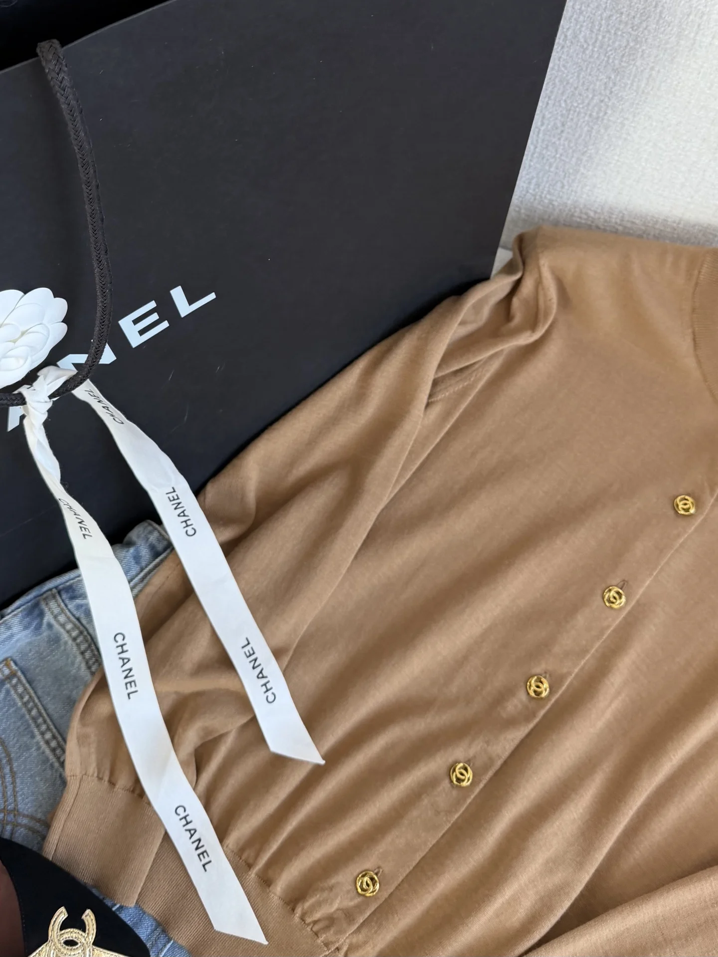 CHANEL Sweaters Black-Brown S-L C75202609062342 - Image 4
