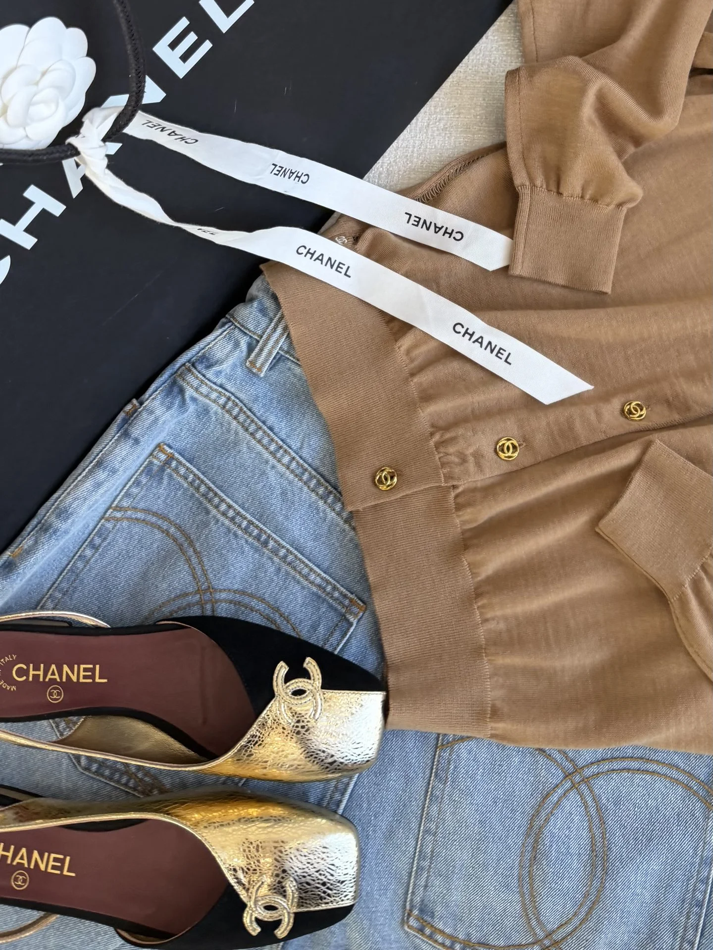 CHANEL Sweaters Black-Brown S-L C75202609062342 - Image 7