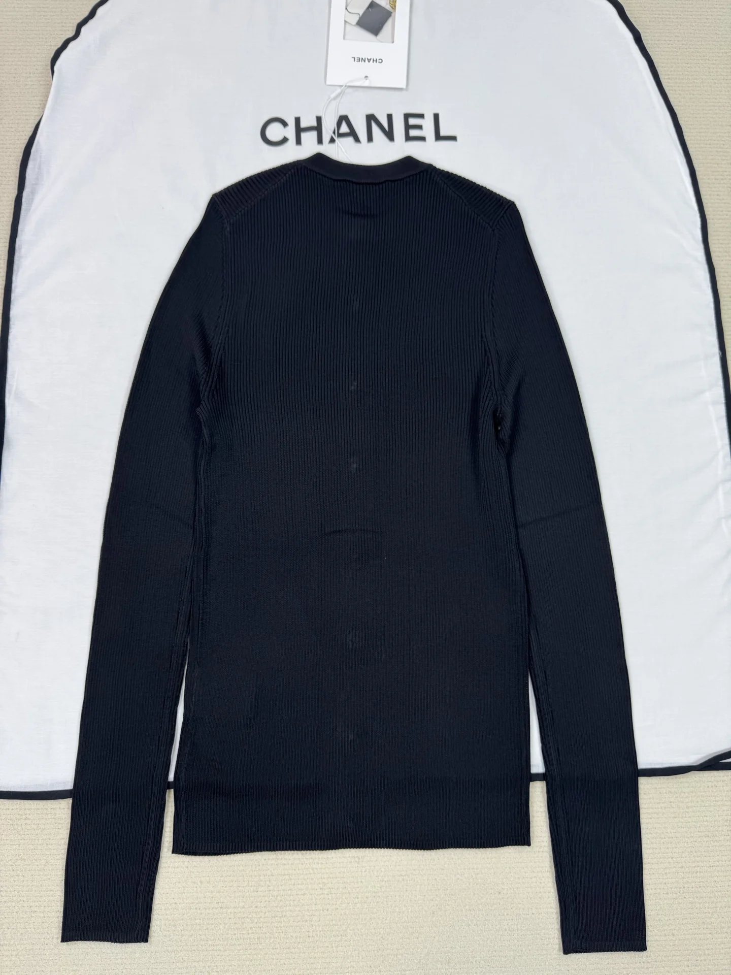 CHANEL Sweaters Black-Gold S-M-L C05202609063141 - Image 2