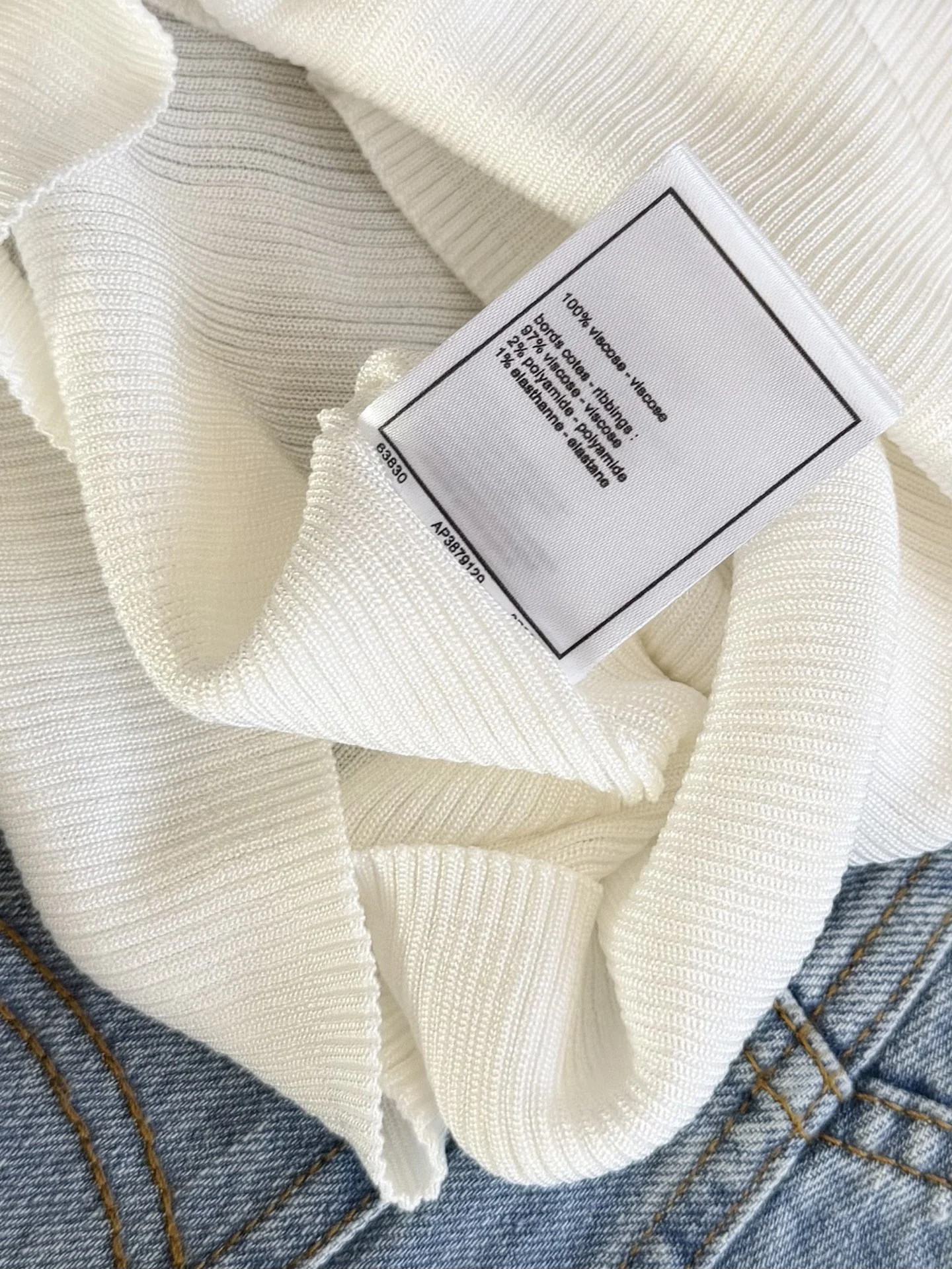 CHANEL Sweaters Black-White-Gold S-L B70202609062344 - Image 7