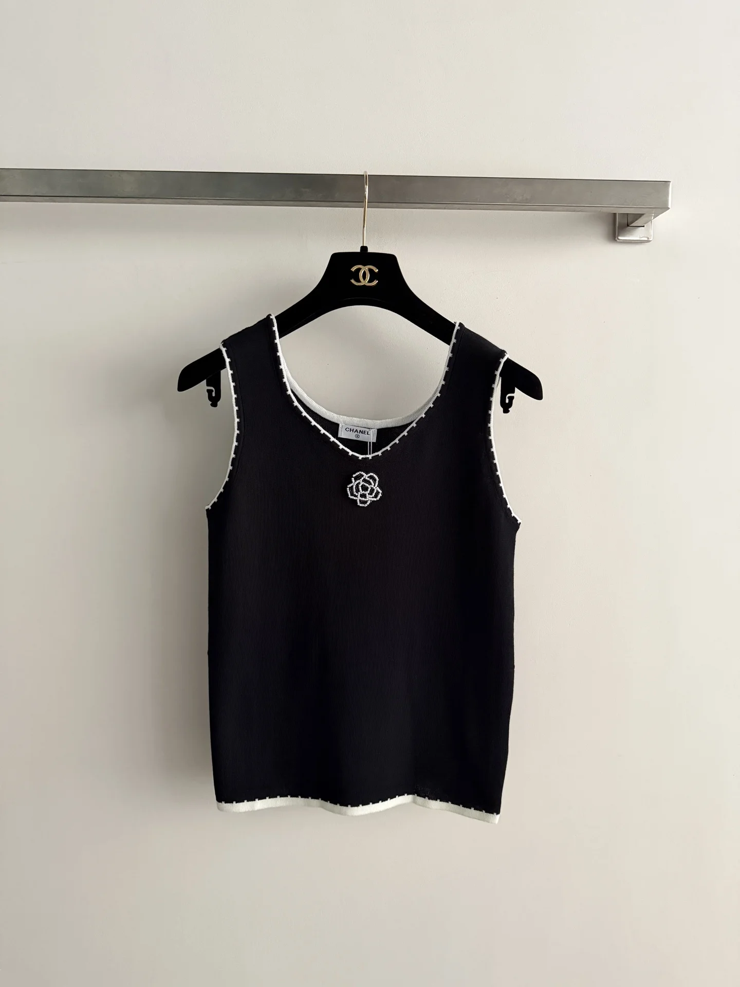 CHANEL Sweaters Black-White S-L B25202609063023 - Image 5