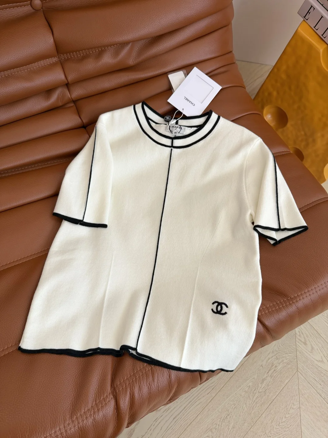 CHANEL Sweaters Black-White S-L B25202609063539 - Image 4