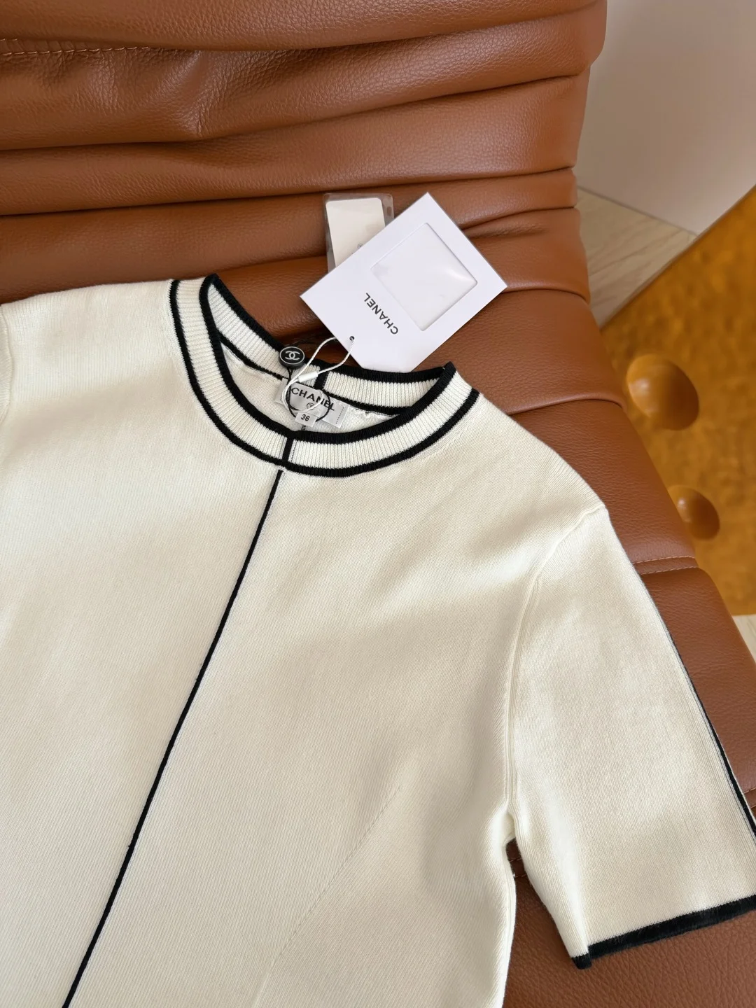 CHANEL Sweaters Black-White S-L B25202609063539 - Image 5