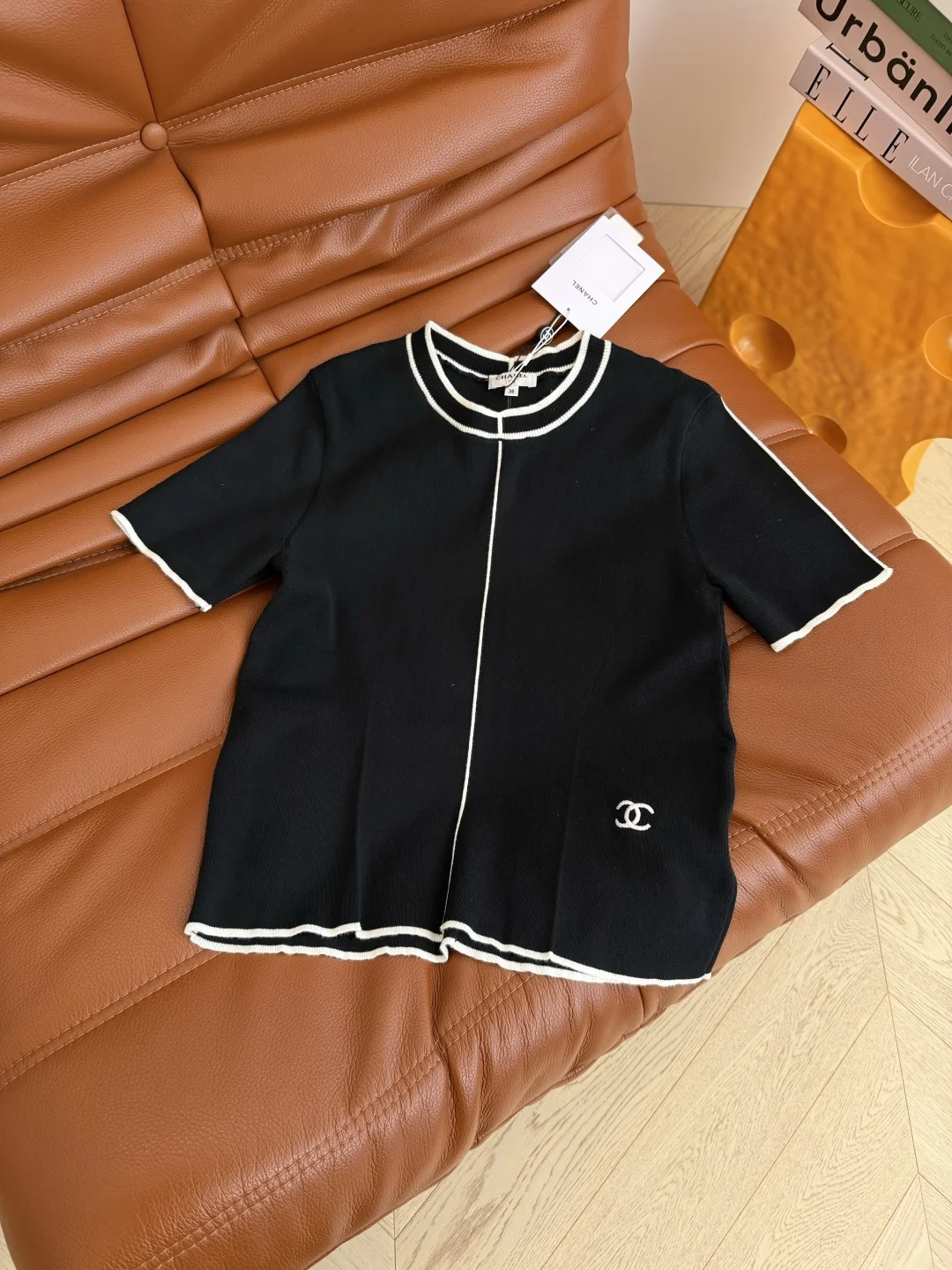 CHANEL Sweaters Black-White S-L B25202609063539 - Image 7