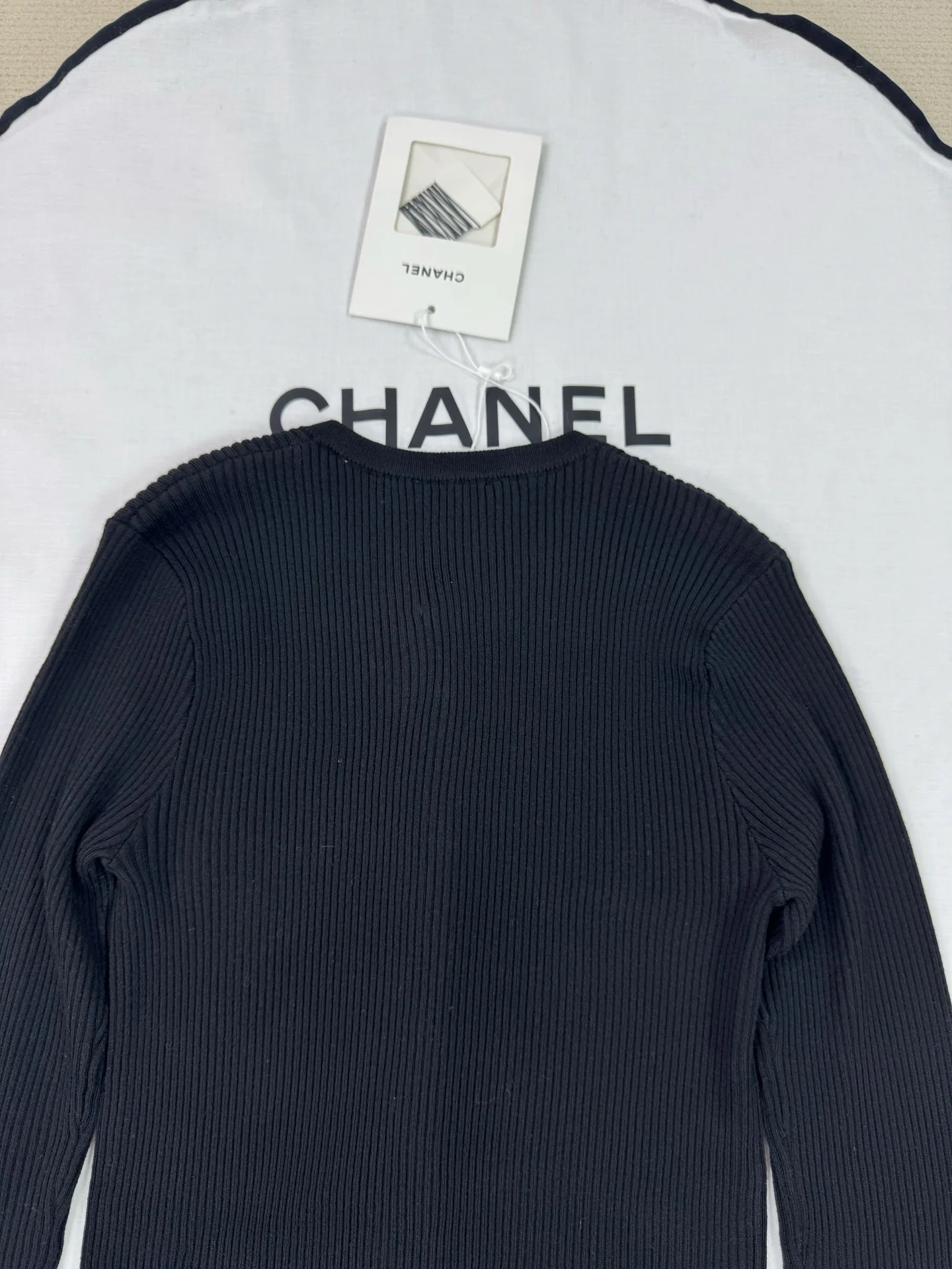 CHANEL Sweaters Black-White S-L C15202609061753 - Image 10