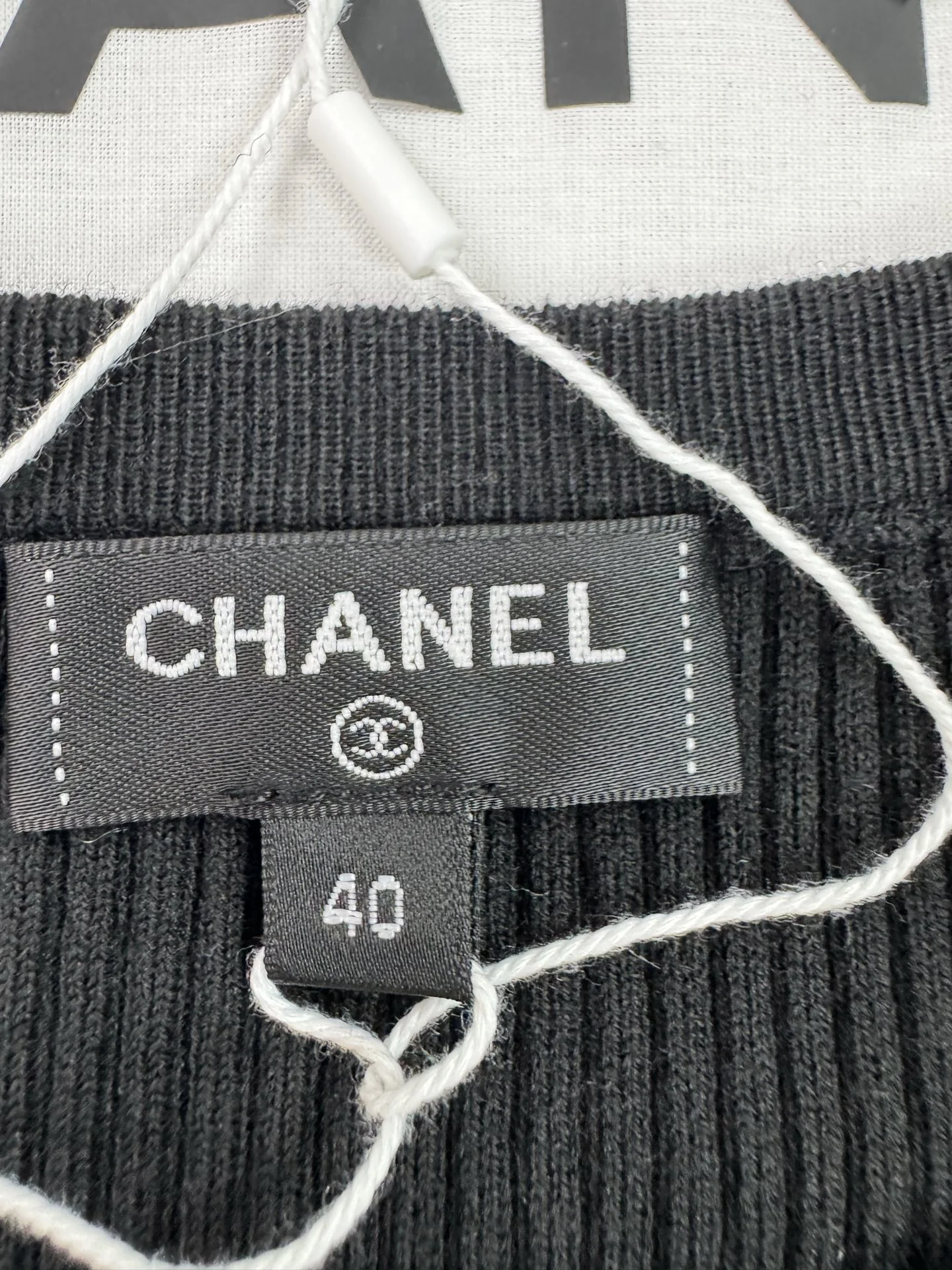 CHANEL Sweaters Black-White S-L C15202609061753 - Image 3