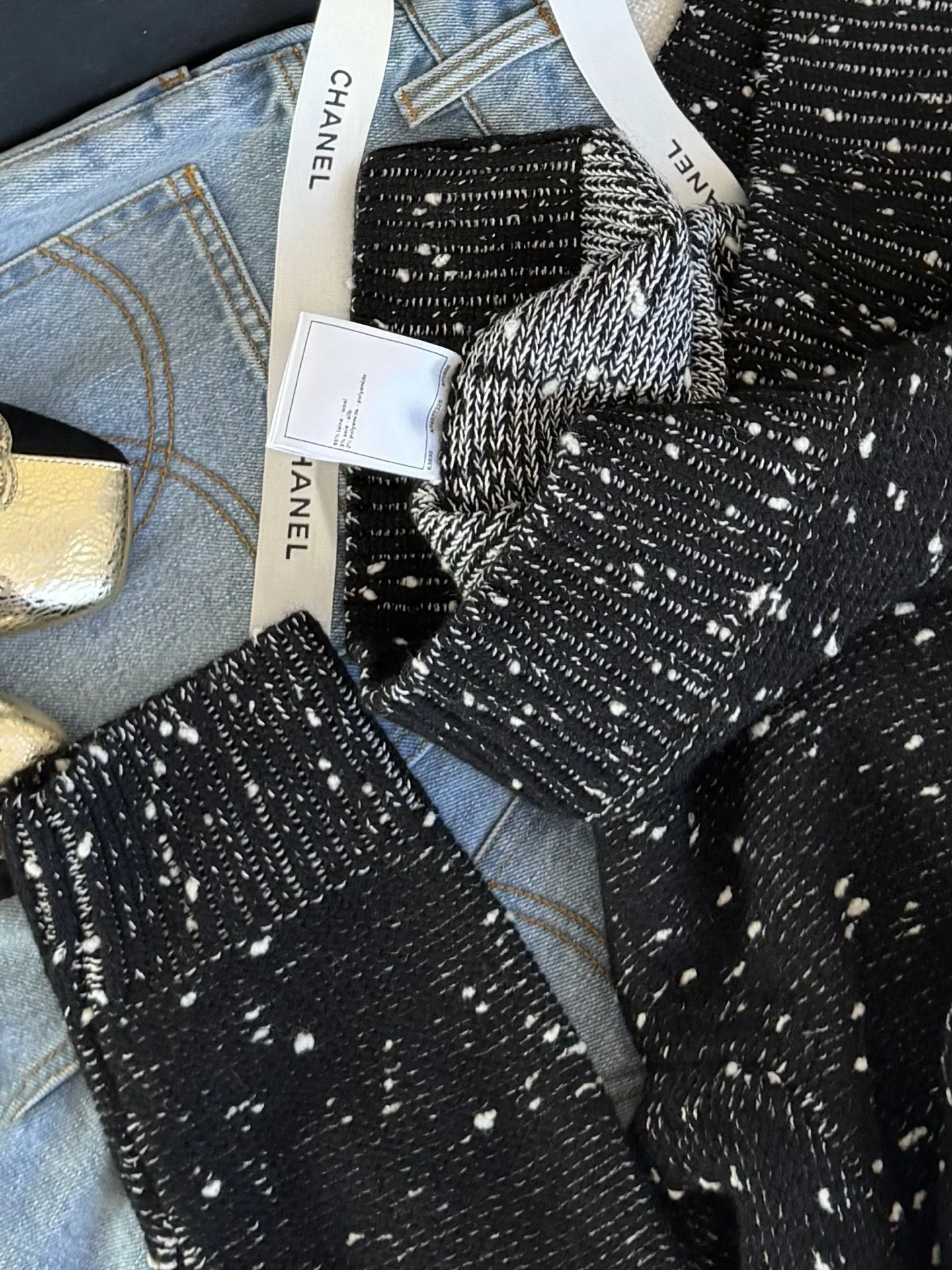 CHANEL Sweaters Black-White S-L D95202609062338 - Image 6