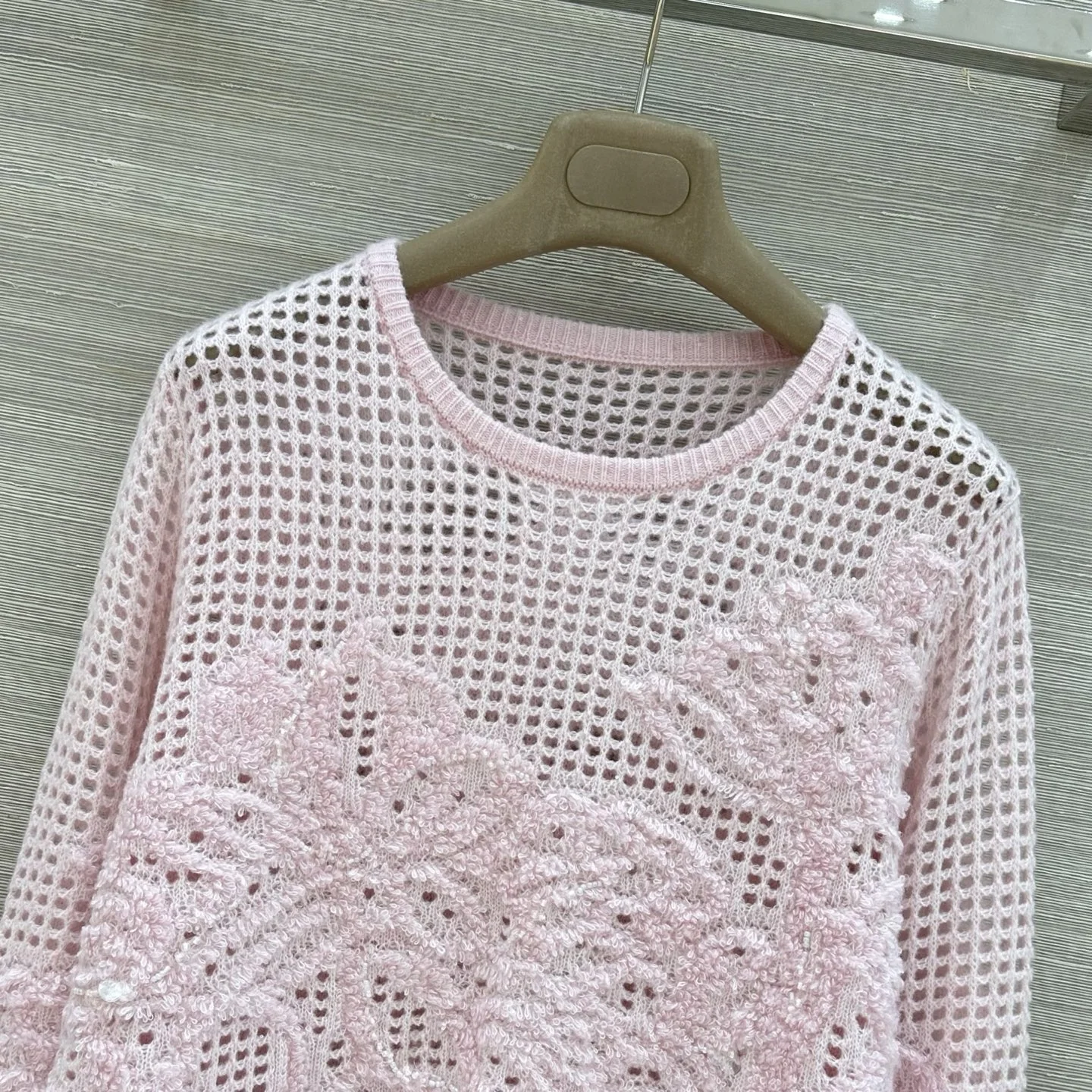 CHANEL Sweaters Cashmere Pink S-L D55202609061174 - Image 2