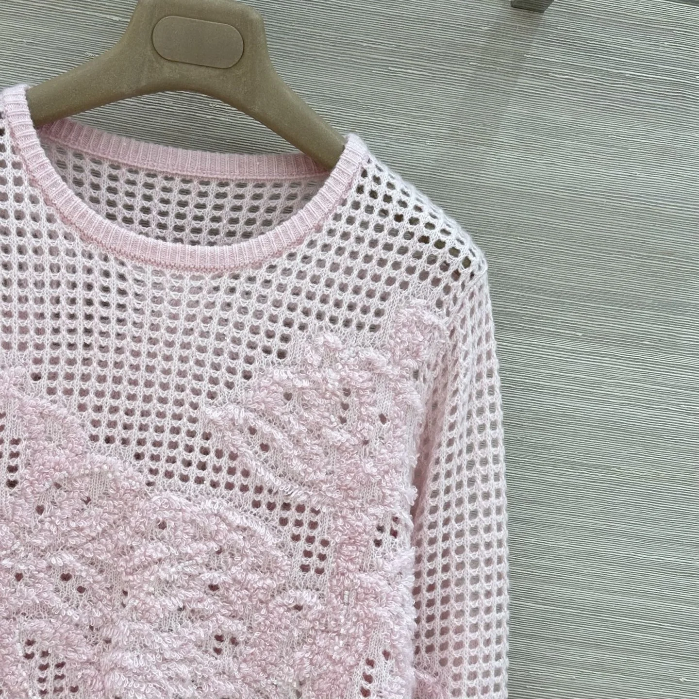 CHANEL Sweaters Cashmere Pink S-L D55202609061174 - Image 4