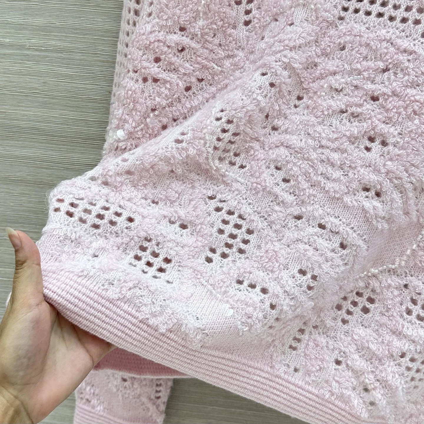 CHANEL Sweaters Cashmere Pink S-L D55202609061174 - Image 7