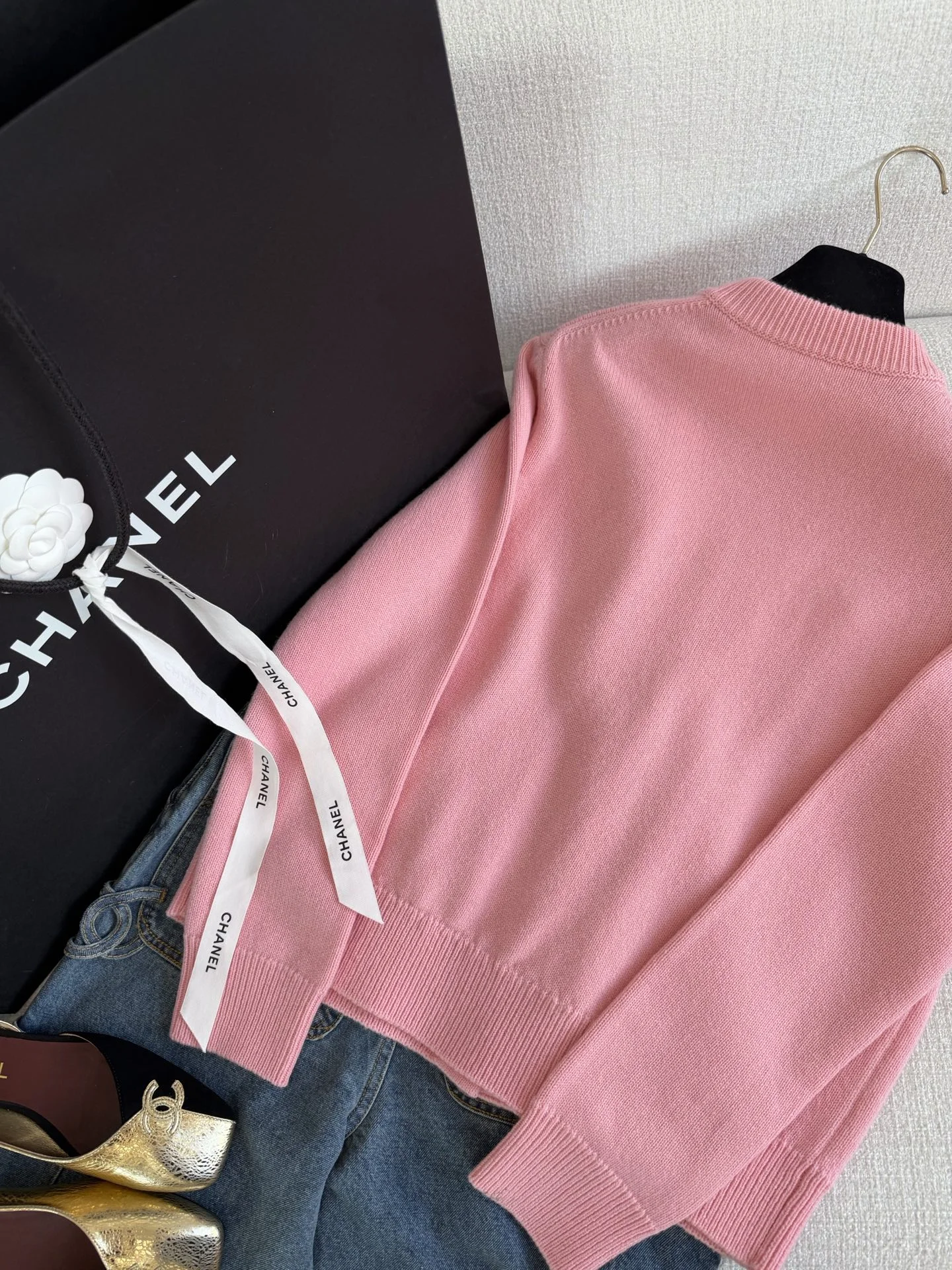 CHANEL Sweaters Pink-Silver S-L E05202609061058 - Image 8