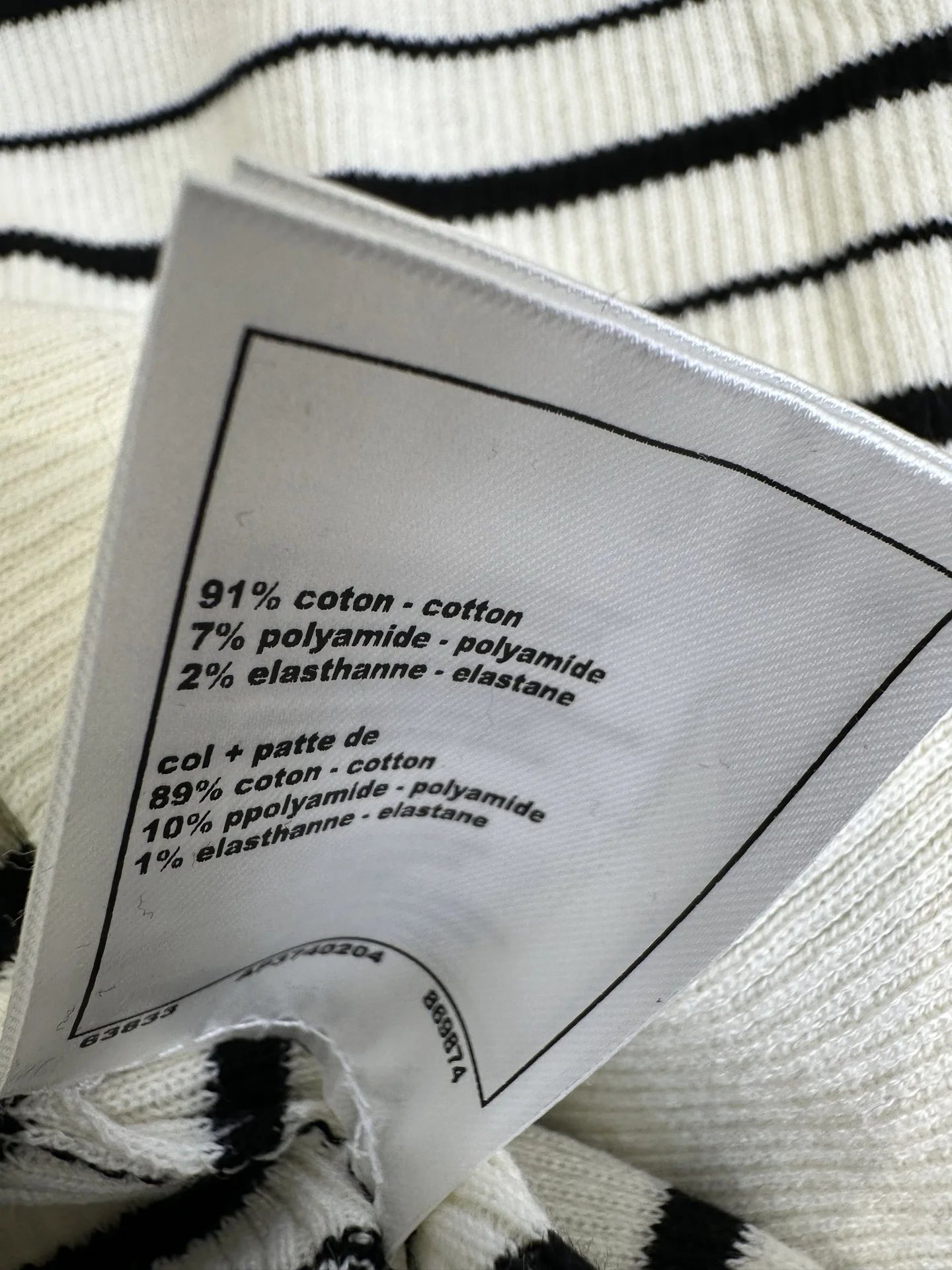 CHANEL Sweaters White-Black S-L B05202609062769 - Image 8