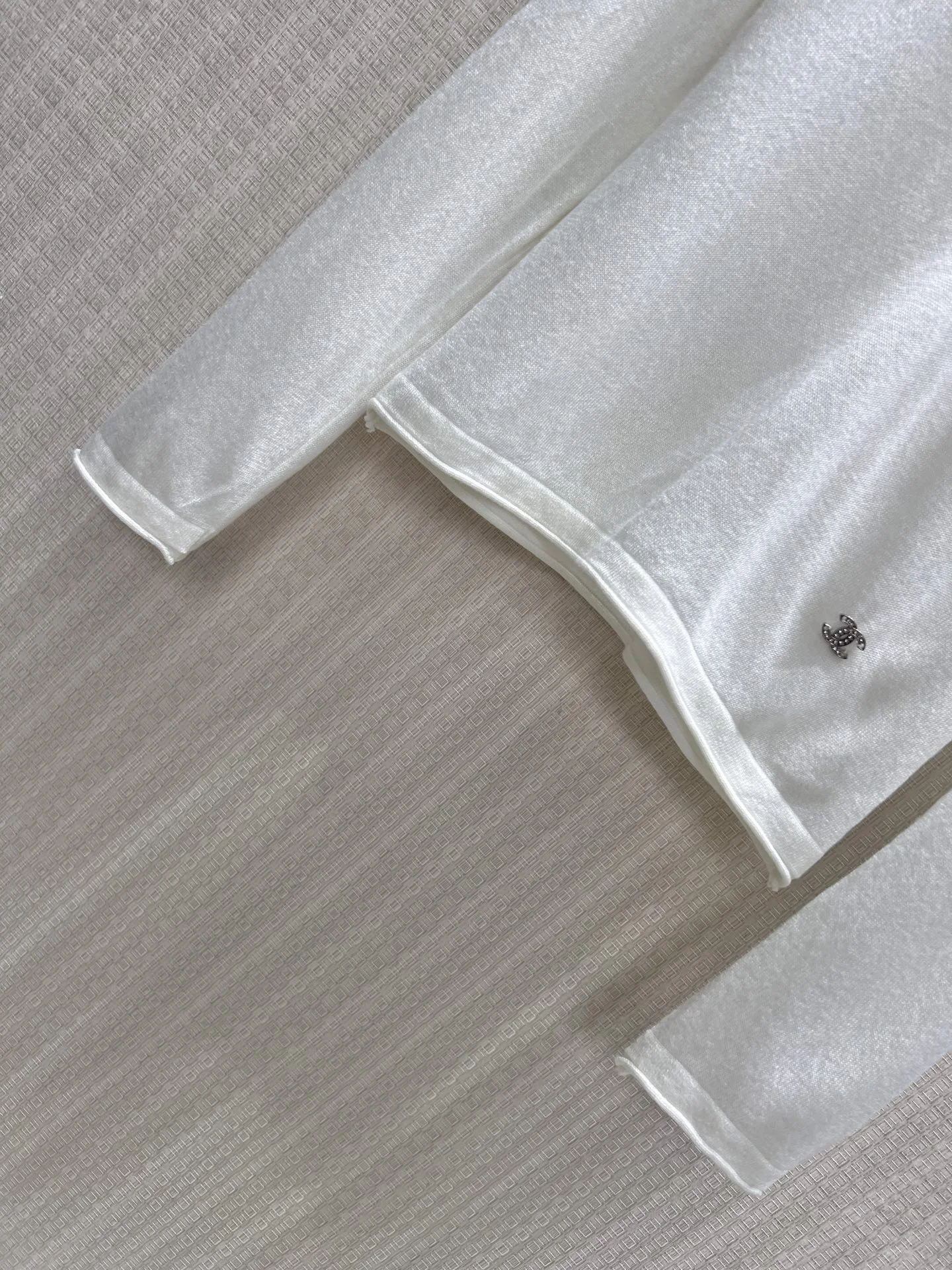 CHANEL Sweaters White-Gray S-L B25202609060725 - Image 7