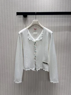 CHANEL Sweaters White-Multicolor S-L B55202609062515