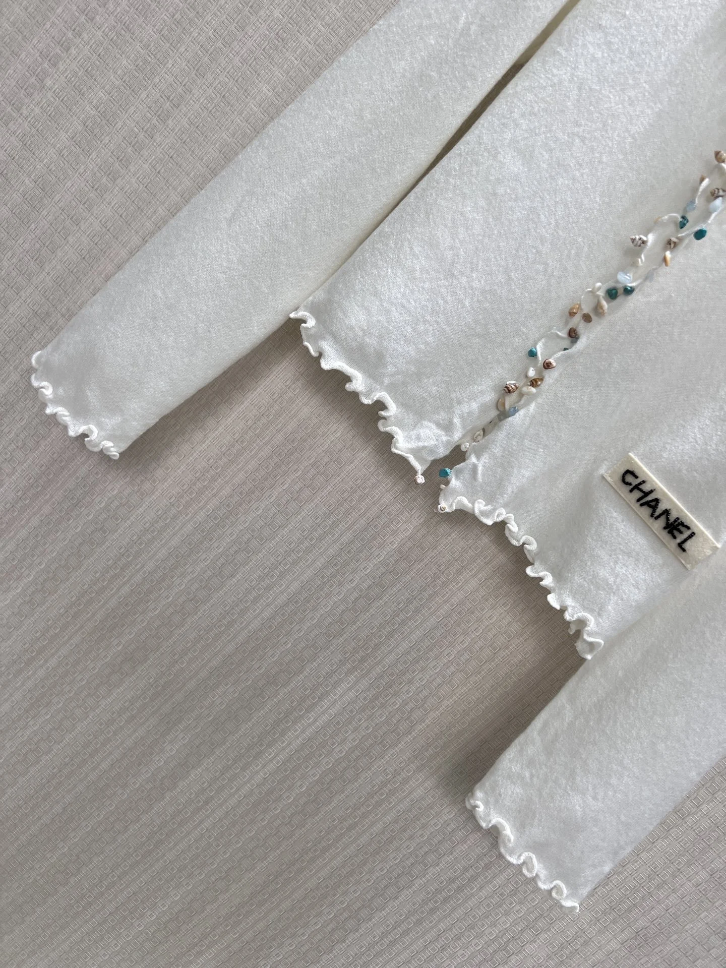 CHANEL Sweaters White-Multicolor S-L B55202609062515 - Image 7