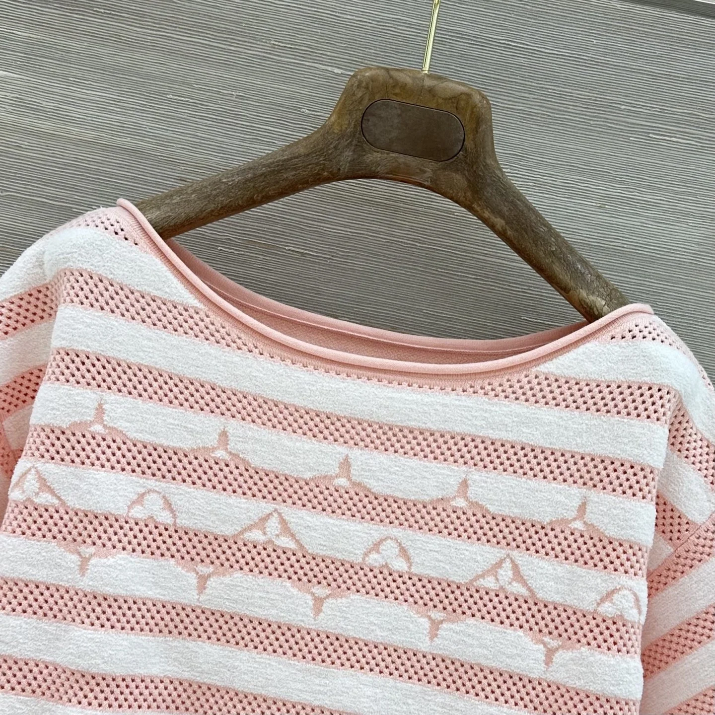 CHANEL Sweaters Wool Pink-White M B15202609062029 - Image 5