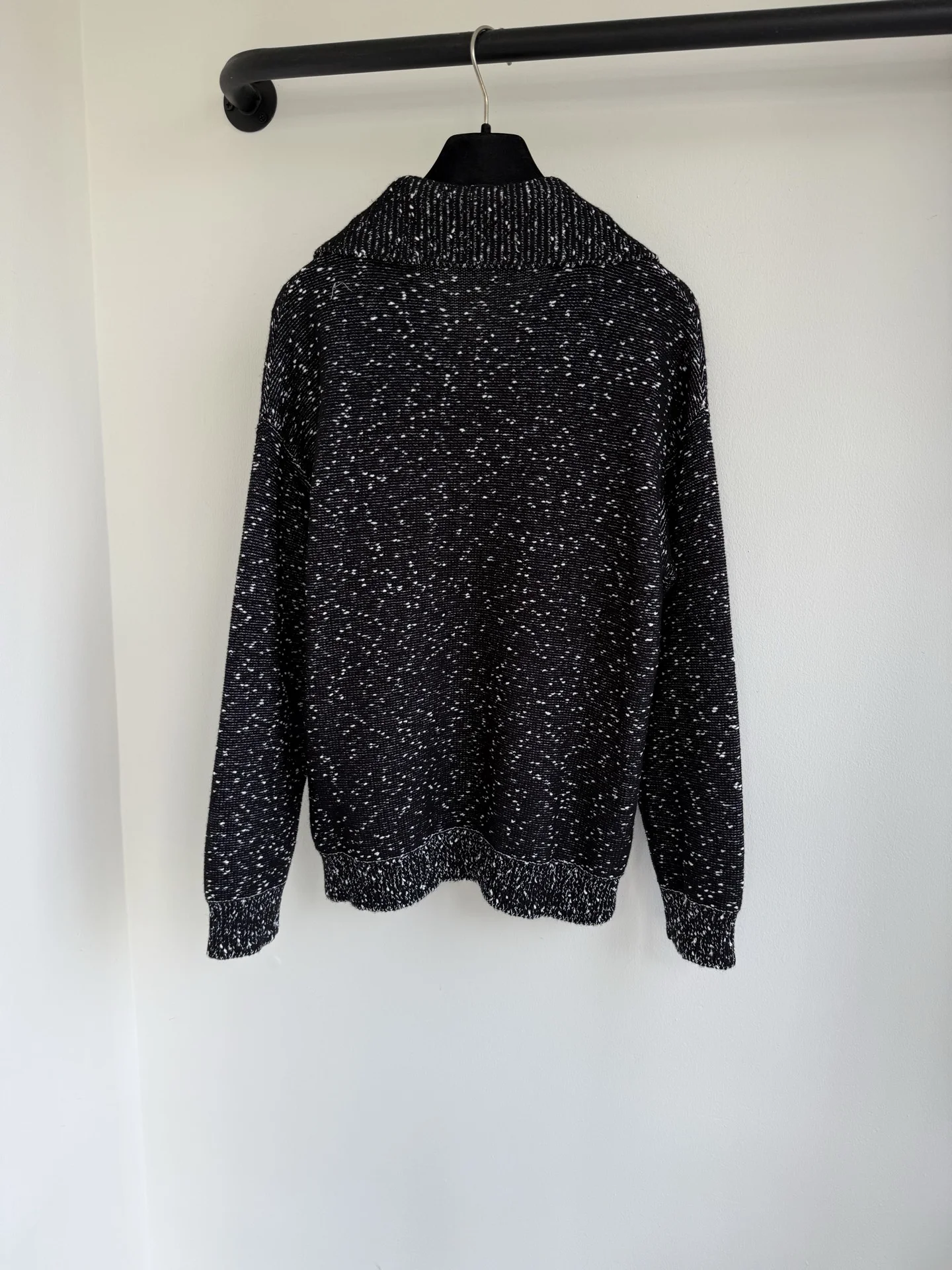 CHANEL Sweaters Wool Silk Black-White 36-40 C70202609062860 - Image 3