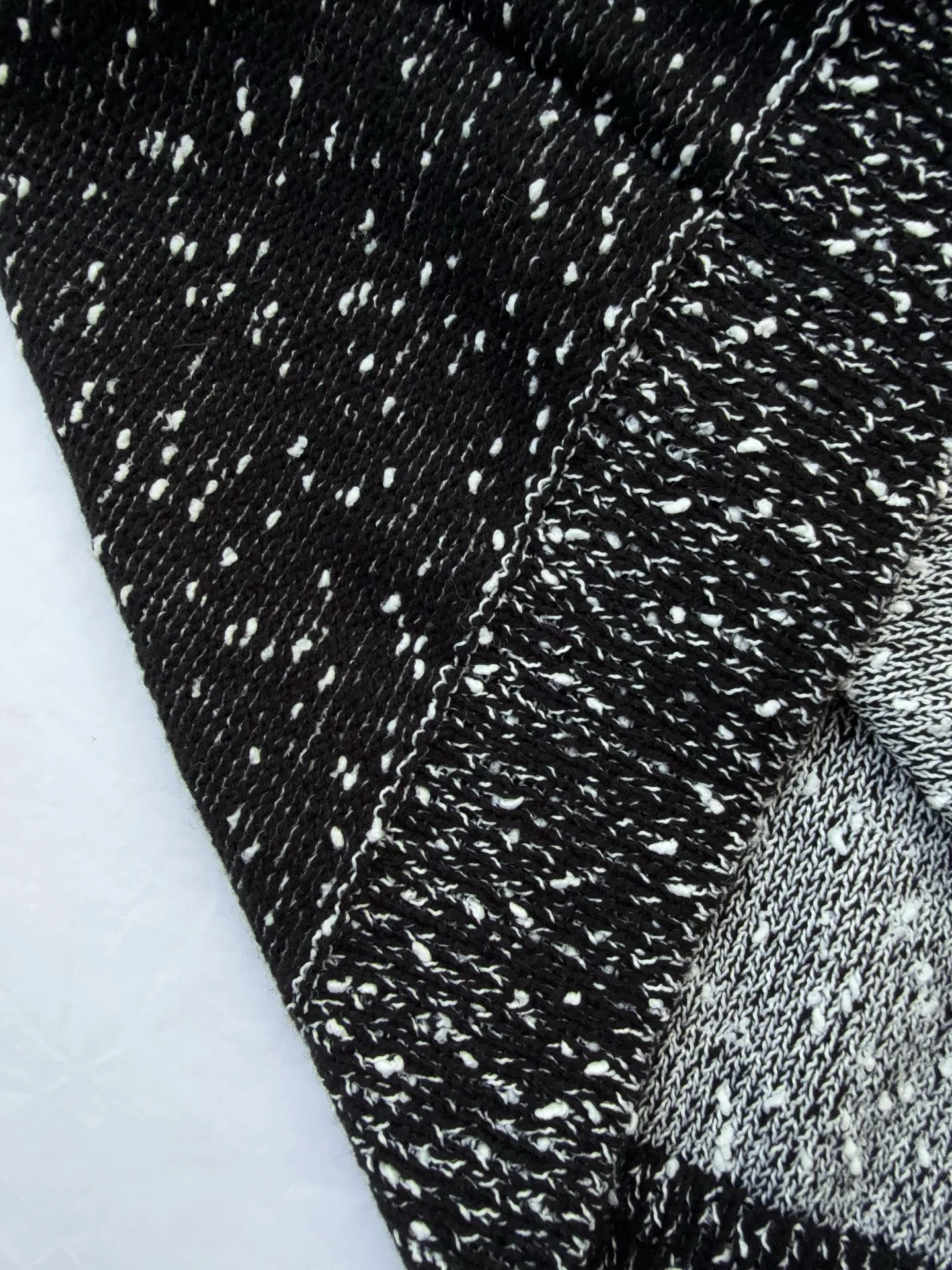 CHANEL Sweaters Wool Silk Black-White 36-40 C70202609062860 - Image 7