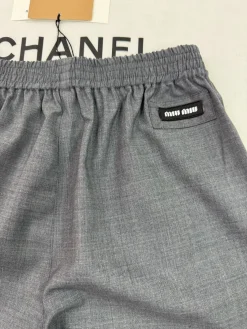 Alternative view of CHANEL Trousers Grey S-M-L C35202609060222