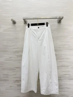 CHANEL Trousers White S-XXL B80202609062606