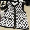 CHANEL Vests Black-White S-L B85202609063066