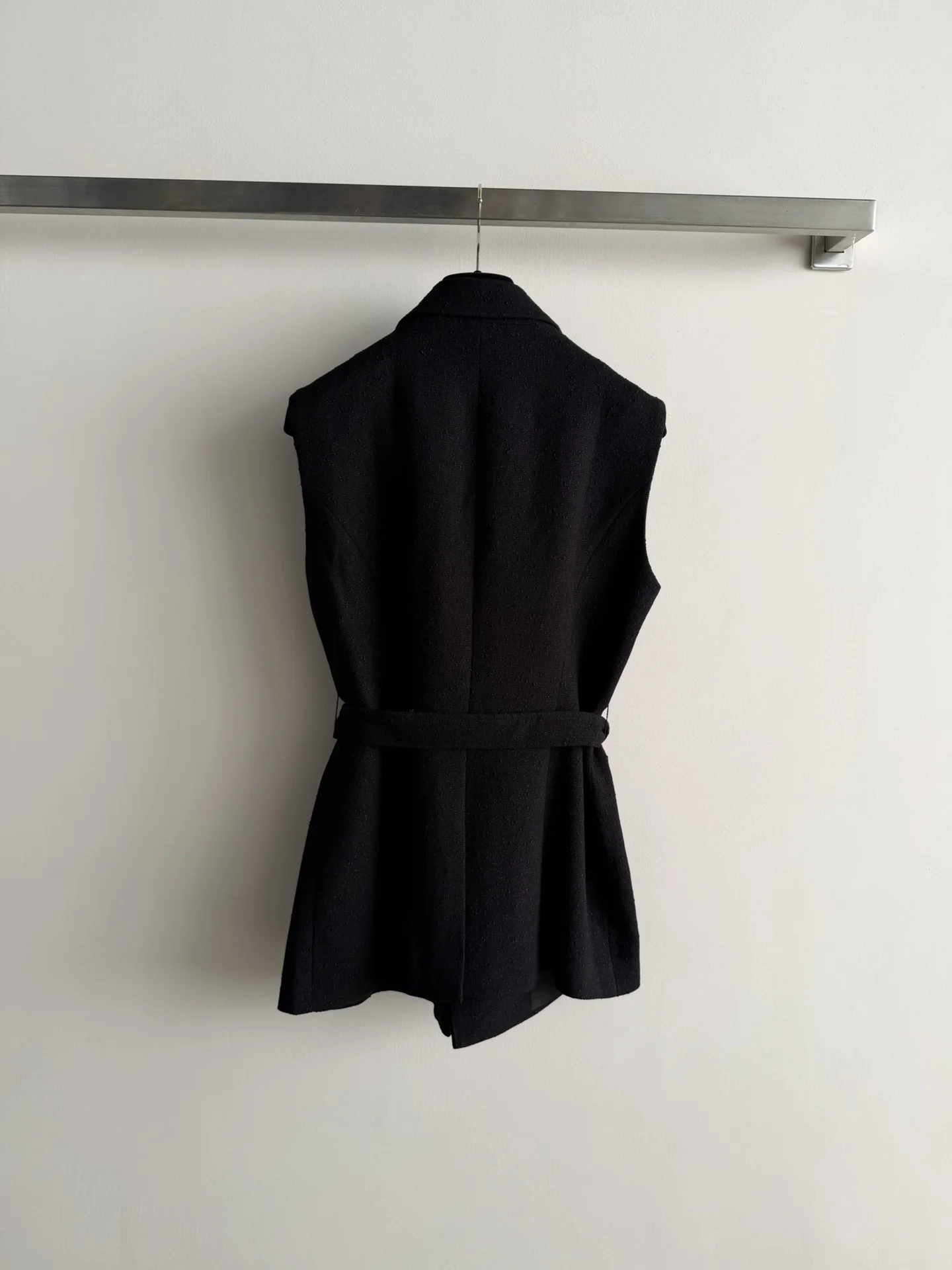 CHANEL Vests Tweed Blend Black S-L C15202609061563 - Image 2