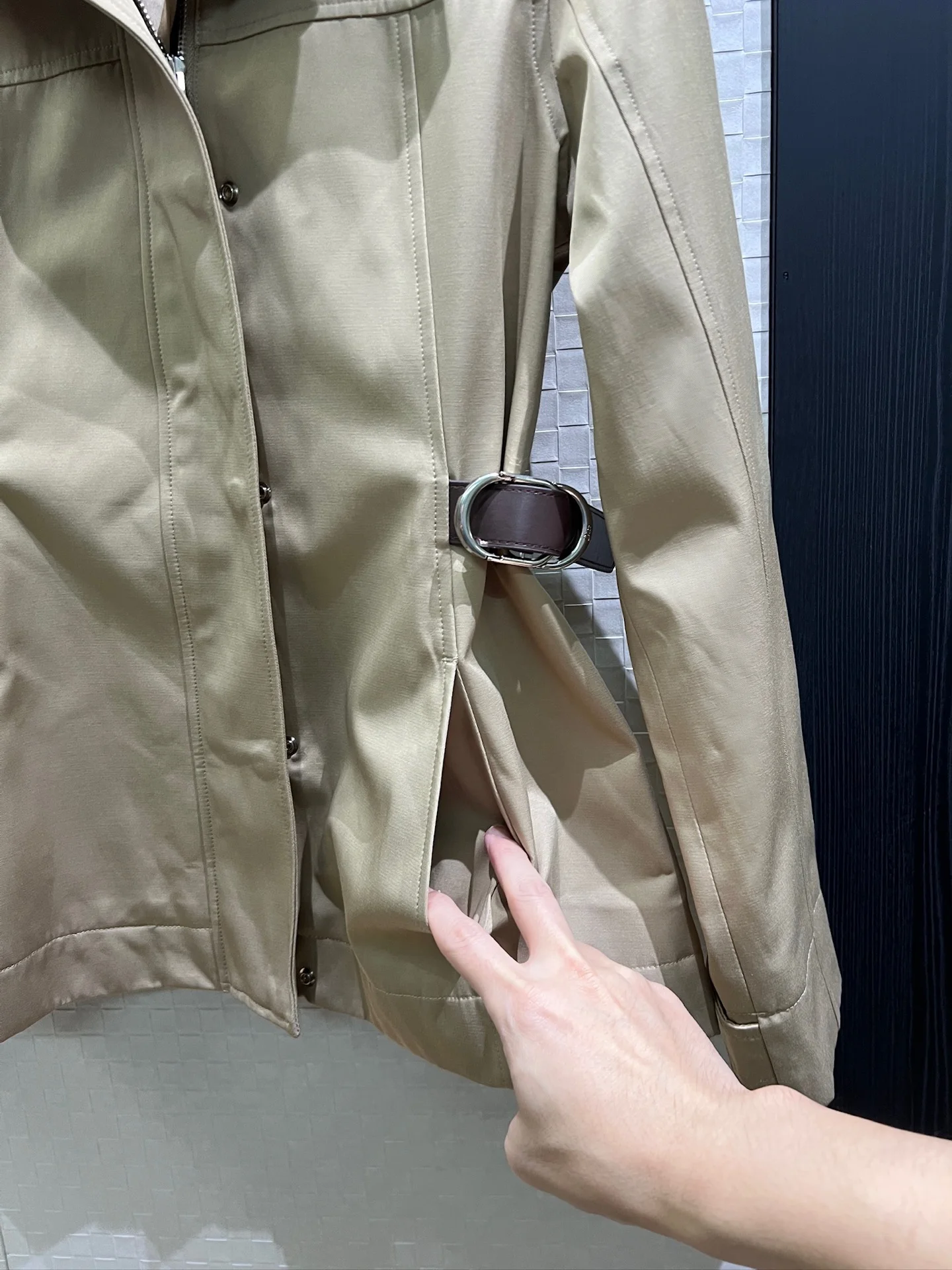 CHLOE Jackets Beige-Brown S-L C65202609061679 - Image 4
