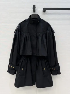 CHLOE Jackets Black-Gold S D40202609062705