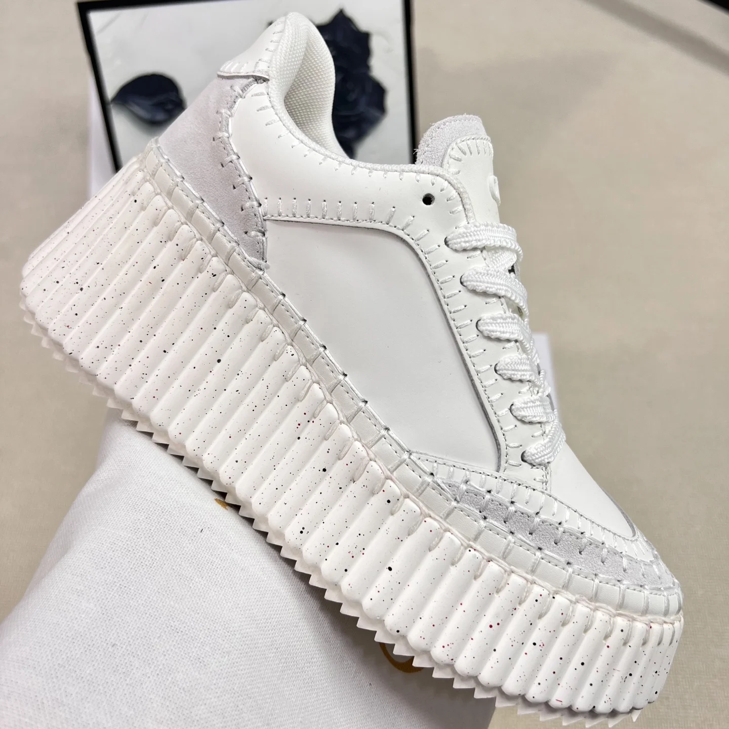 CHLOE Sneakers White C30202609110920 - Image 11