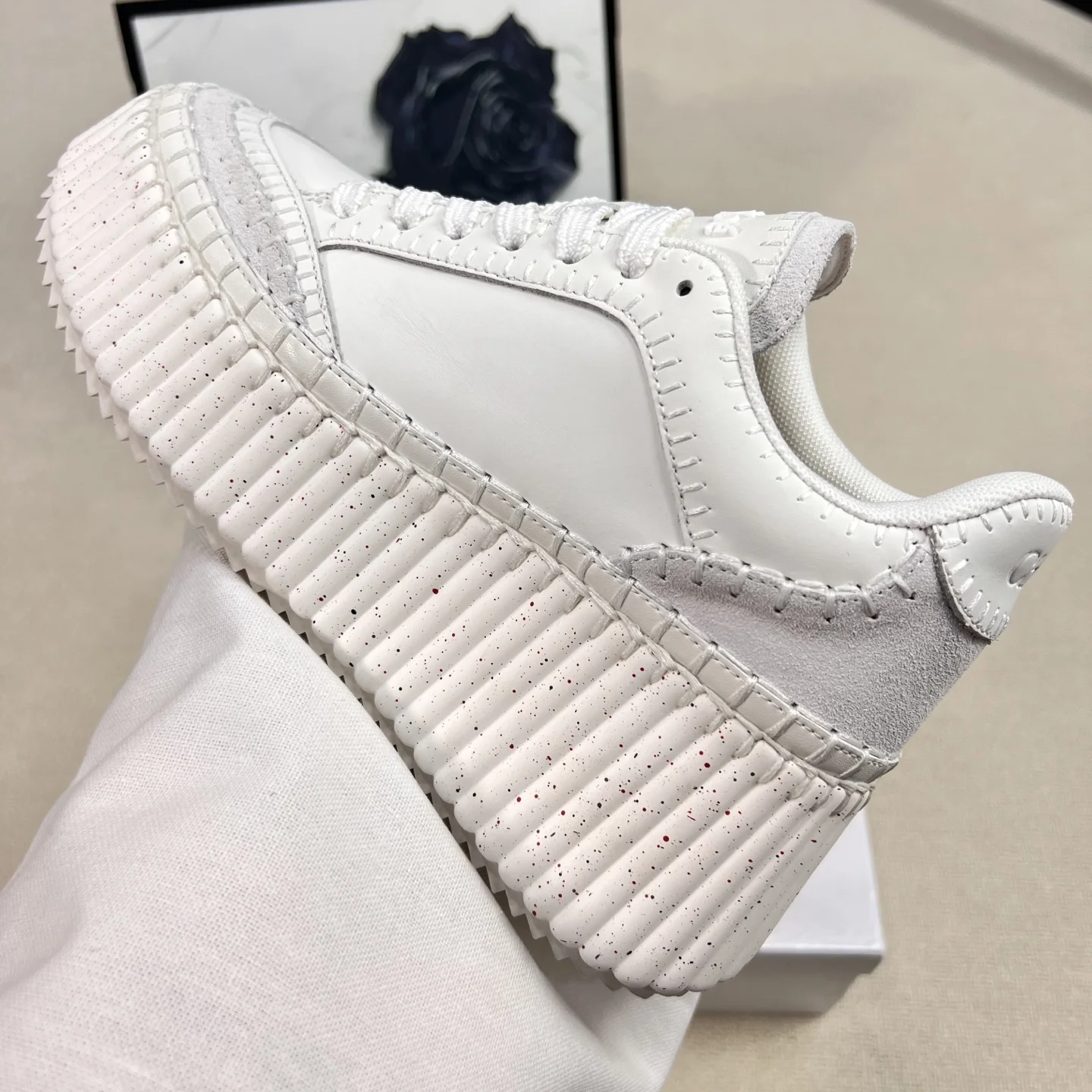 CHLOE Sneakers White C30202609110920 - Image 12