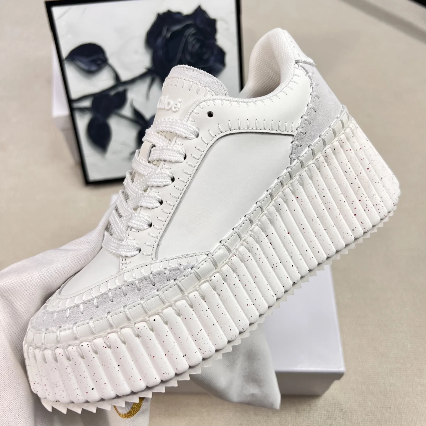 CHLOE Sneakers White C30202609110920 - Image 13