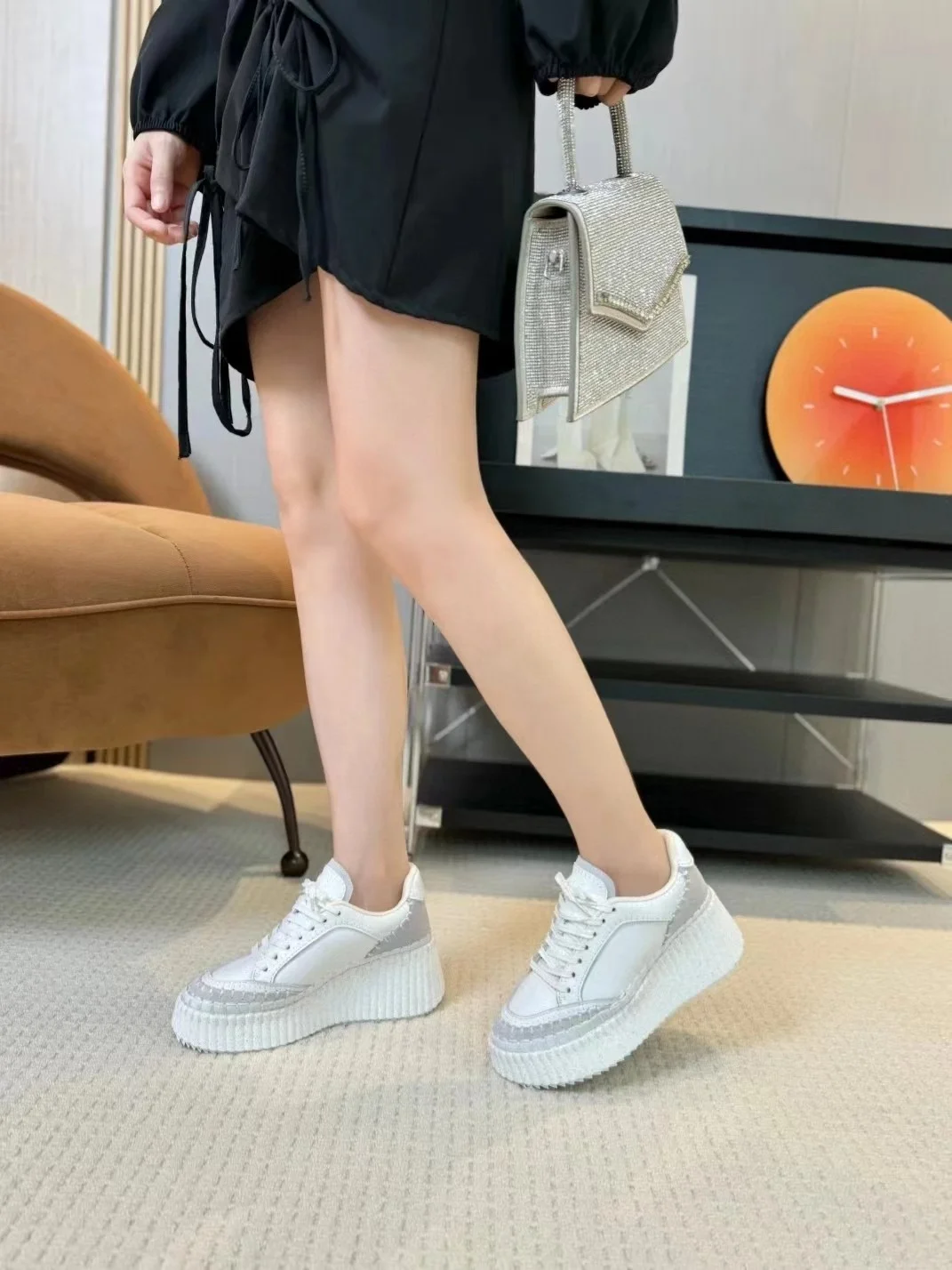 CHLOE Sneakers White C30202609110920 - Image 4