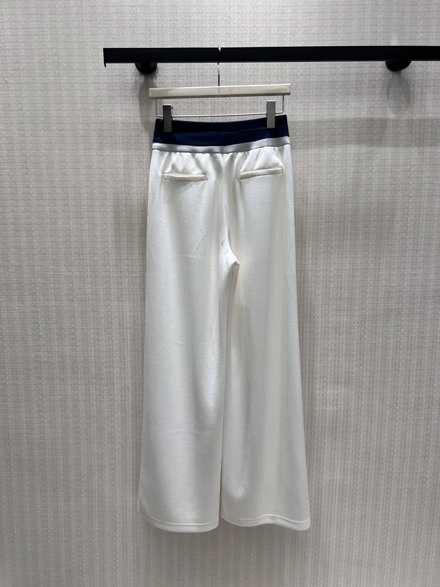 CHLOE Trousers White-Navy S-L B10202609061834 - Image 2