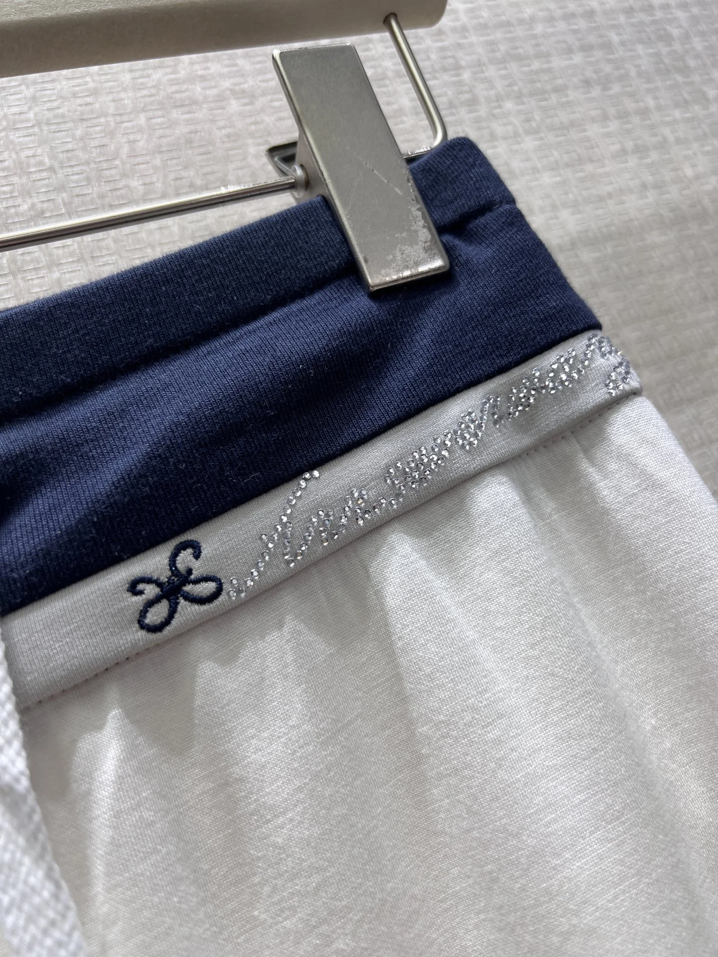 CHLOE Trousers White-Navy S-L B10202609061834 - Image 5