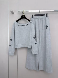 CHROME HEARTS Skirts Grey-Black S-L B60202609061110