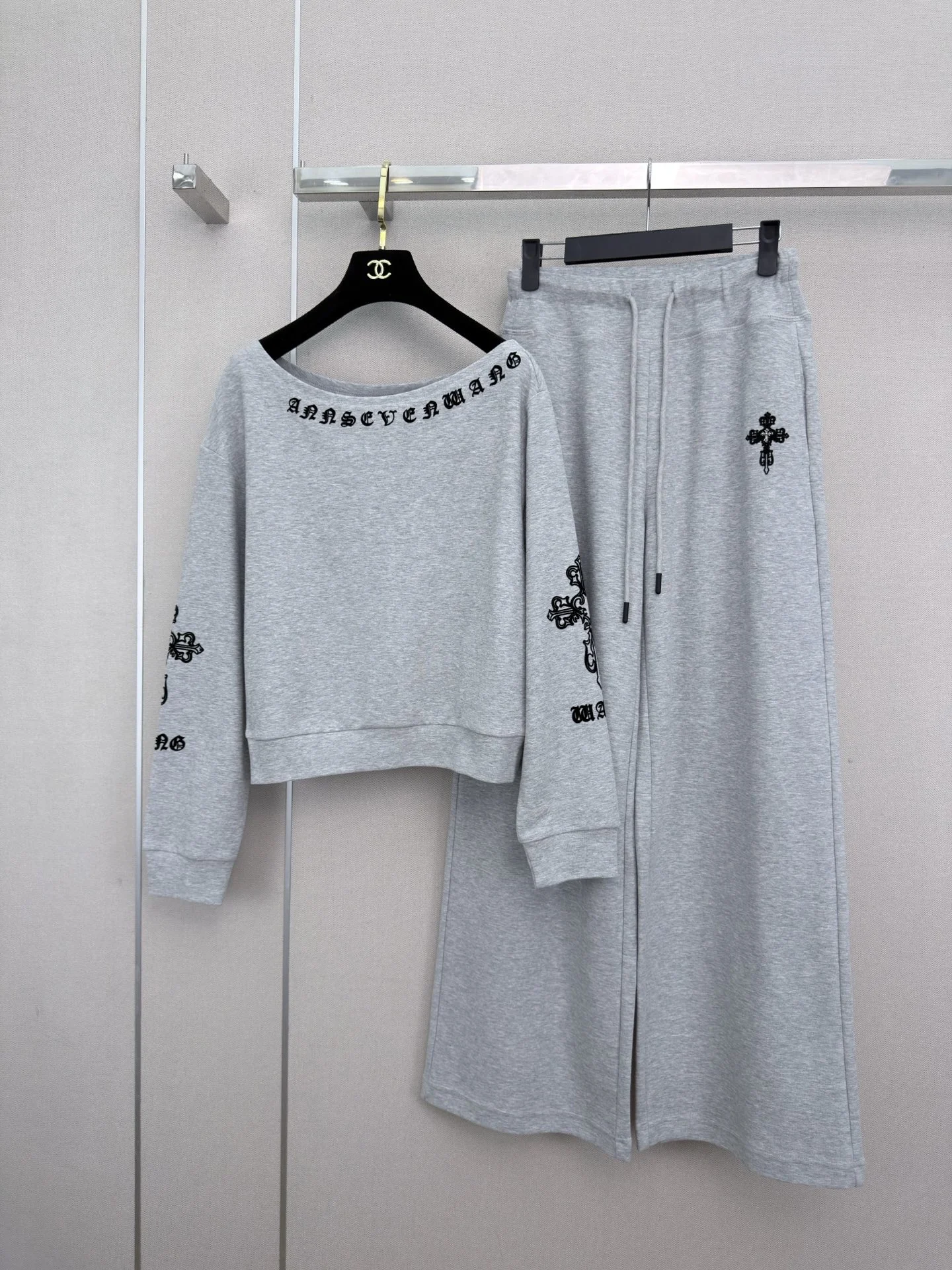 CHROME HEARTS Skirts Grey-Black S-L B60202609061110