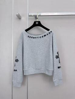 Alternative view of CHROME HEARTS Skirts Grey-Black S-L B60202609061110