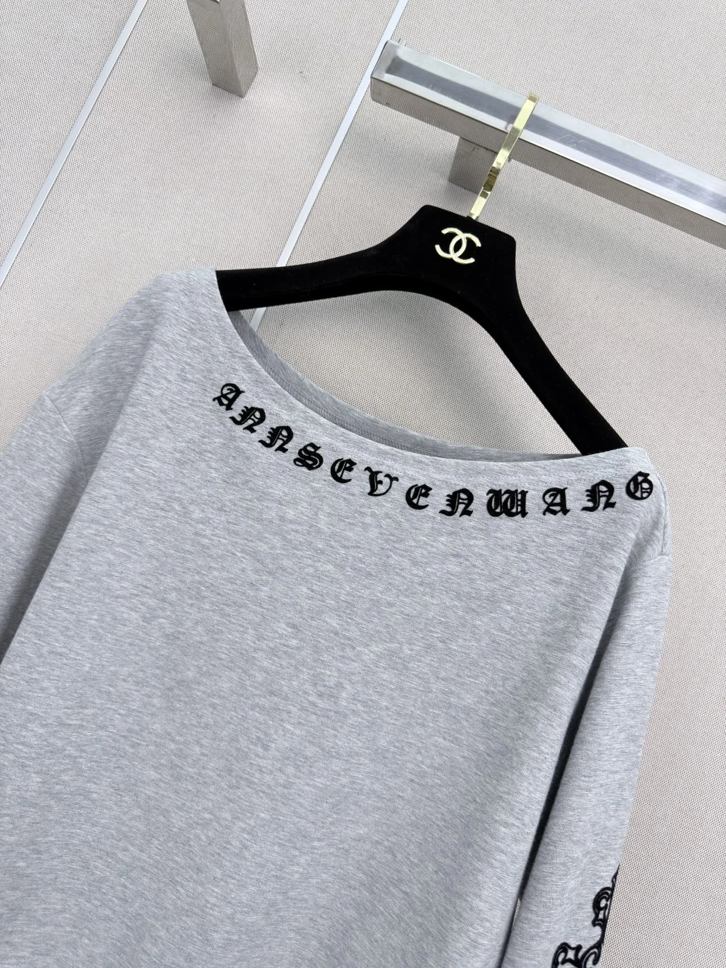 CHROME HEARTS Skirts Grey-Black S-L B60202609061110 - Image 3