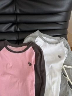 Alternative view of CHROME HEARTS T-shirts Pink-Gray-White S-L A75202609060356